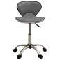v Friseur Rollhocker Grau Kunstleder v Friseur Rollhocker Grau Kunstleder