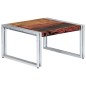 vidaXL Couchtisch 60x60x35 cm Altholz Massiv vidaXL Couchtisch 60x60x35 cm Altholz Massiv