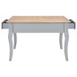 vidaXL Couchtisch Grau 80 x 80 x 50 cm Holz vidaXL Couchtisch Grau 80 x 80 x 50 cm Holz