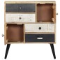 vidaXL Sideboard 70x30x78 cm Mango-Massivholz vidaXL Sideboard 70x30x78 cm Mango-Massivholz