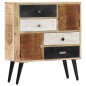 vidaXL Sideboard 70x30x78 cm Mango-Massivholz vidaXL Sideboard 70x30x78 cm Mango-Massivholz