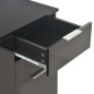 vidaXL Sideboard Hochglanz-Schwarz 107x35x80,5 cm vidaXL Sideboard Hochglanz-Schwarz 107x35x80,5 cm