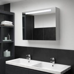 vidaXL LED-Spiegelschrank 50x13x70 cm