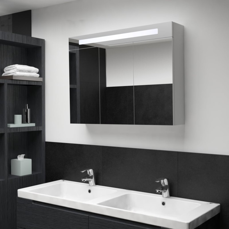 vidaXL LED-Spiegelschrank 50x13x70 cm vidaXL LED-Spiegelschrank 50x13x70 cm