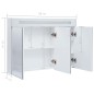 vidaXL LED-Spiegelschrank 50x13x70 cm vidaXL LED-Spiegelschrank 50x13x70 cm