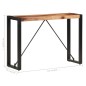 vidaXL Konsolentisch 110x35x76 cm Massivholz Palisander vidaXL Konsolentisch 110x35x76 cm Massivholz Palisander