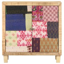 vidaXL Sideboard Patchwork 70×35×75 cm Mango Massivholz 