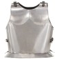 vidaXL Mittelalterlicher Ritter-Brustpanzer Kürass LARP Replik Silbern Stahl vidaXL Mittelalterlicher Ritter-Brustpanzer Kürass LARP Replik Silbern Stahl