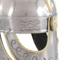 vidaXL Beowulf Helm Antik Replik für LARP Silbern Stahl vidaXL Beowulf Helm Antik Replik für LARP Silbern Stahl
