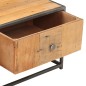vidaXL Couchtisch 90x50x35 cm Altholz Massiv vidaXL Couchtisch 90x50x35 cm Altholz Massiv