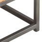 vidaXL Couchtisch 90x50x35 cm Altholz Massiv vidaXL Couchtisch 90x50x35 cm Altholz Massiv
