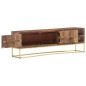 vidaXL TV-Schrank 138x30x46 cm Massivholz Mango vidaXL TV-Schrank 138x30x46 cm Massivholz Mango