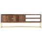vidaXL TV-Schrank 138x30x46 cm Massivholz Mango vidaXL TV-Schrank 138x30x46 cm Massivholz Mango