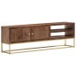 vidaXL TV-Schrank 138x30x46 cm Massivholz Mango vidaXL TV-Schrank 138x30x46 cm Massivholz Mango