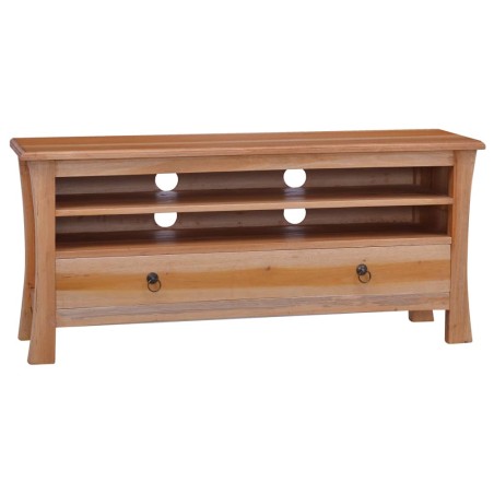 vidaXL TV-Schrank 100x30x45 cm Massivholz Mahagoni