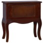 vidaXL Nachttisch Klassisch Braun 60x30x60 cm Massivholz Mahagoni vidaXL Nachttisch Klassisch Braun 60x30x60 cm Massivholz Mahagoni