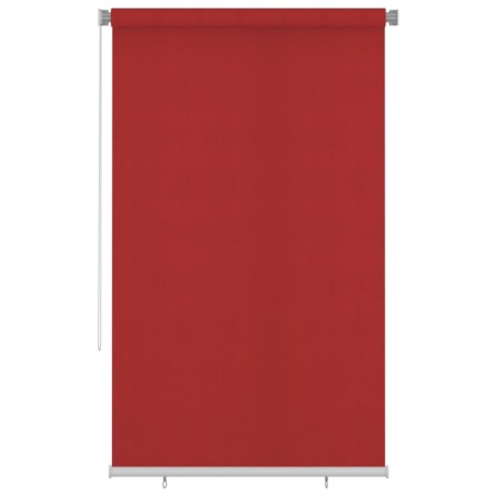 vidaXL Außenrollo 140x230 cm Rot HDPE