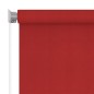 vidaXL Außenrollo 140x230 cm Rot HDPE vidaXL Außenrollo 140x230 cm Rot HDPE
