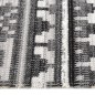 vidaXL Outdoor-Teppich Flachgewebe 80x250 cm Dunkelgrau vidaXL Outdoor-Teppich Flachgewebe 80x250 cm Dunkelgrau