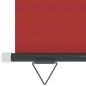vidaXL Balkon-Seitenmarkise 122x250 cm Rot vidaXL Balkon-Seitenmarkise 122x250 cm Rot