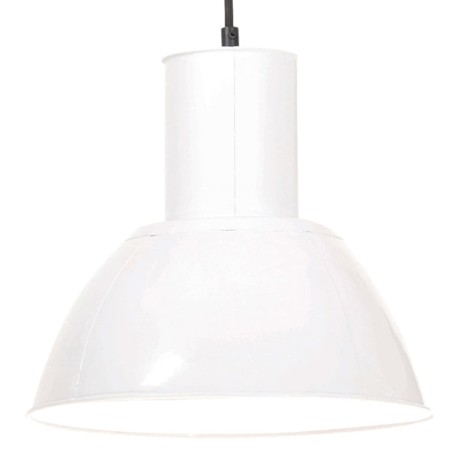 vidaXL Hängelampe 25 W Weiß Rund 28,5 cm E27