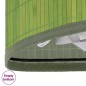 vidaXL Eck-Wäschekorb Bambus Grün 60 L vidaXL Eck-Wäschekorb Bambus Grün 60 L