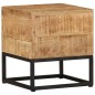 vidaXL Beistelltisch 30x30x33 cm Raues Mangoholz vidaXL Beistelltisch 30x30x33 cm Raues Mangoholz