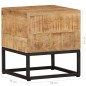 vidaXL Beistelltisch 30x30x33 cm Raues Mangoholz vidaXL Beistelltisch 30x30x33 cm Raues Mangoholz
