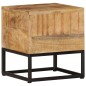 vidaXL Beistelltisch 30x30x33 cm Raues Mangoholz vidaXL Beistelltisch 30x30x33 cm Raues Mangoholz