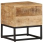 vidaXL Beistelltisch 30x30x33 cm Raues Mangoholz vidaXL Beistelltisch 30x30x33 cm Raues Mangoholz