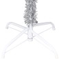 vidaXL Künstlicher Weihnachtsbaum mit Ständer Silbern 120 cm PET vidaXL Künstlicher Weihnachtsbaum mit Ständer Silbern 120 cm PET
