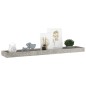 vidaXL Loggia Wandregale 4 Stk. Betongrau 80x15x4 cm MDF vidaXL Loggia Wandregale 4 Stk. Betongrau 80x15x4 cm MDF