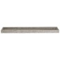 vidaXL Loggia Wandregale 4 Stk. Betongrau 80x15x4 cm MDF vidaXL Loggia Wandregale 4 Stk. Betongrau 80x15x4 cm MDF