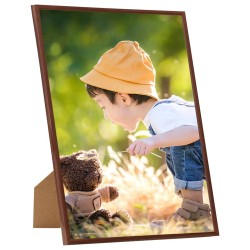 vidaXL Bilderrahmen Collage 5 Stk. für Wand Tisch Bronze 50x60 cm MDF
