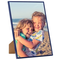 vidaXL Bilderrahmen Collage 5 Stk. für Wand Tisch Blau 50x60 cm MDF
