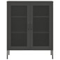 vidaXL Lagerschrank Anthrazit 80x35x101,5 cm Stahl vidaXL Lagerschrank Anthrazit 80x35x101,5 cm Stahl
