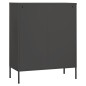 vidaXL Lagerschrank Anthrazit 80x35x101,5 cm Stahl vidaXL Lagerschrank Anthrazit 80x35x101,5 cm Stahl