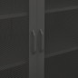 vidaXL Lagerschrank Anthrazit 80x35x101,5 cm Stahl vidaXL Lagerschrank Anthrazit 80x35x101,5 cm Stahl