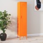 vidaXL Schließfachschrank Orange 35x46x180 cm Stahl vidaXL Schließfachschrank Orange 35x46x180 cm Stahl