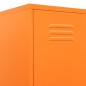 vidaXL Schließfachschrank Orange 35x46x180 cm Stahl vidaXL Schließfachschrank Orange 35x46x180 cm Stahl