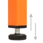 vidaXL Schließfachschrank Orange 35x46x180 cm Stahl vidaXL Schließfachschrank Orange 35x46x180 cm Stahl