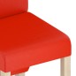vidaXL Esszimmerstühle 2 Stk. Rot Kunstleder vidaXL Esszimmerstühle 2 Stk. Rot Kunstleder