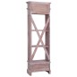 vidaXL Highboard 60x30x175 cm Massivholz Mahagoni vidaXL Highboard 60x30x175 cm Massivholz Mahagoni