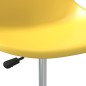 vidaXL Esszimmerstühle 4 Stk. Drehbar Gelb PP vidaXL Esszimmerstühle 4 Stk. Drehbar Gelb PP