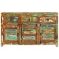 vidaXL Sideboard 110x30x65 cm Altholz Massiv vidaXL Sideboard 110x30x65 cm Altholz Massiv