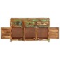 vidaXL Sideboard 110x30x65 cm Altholz Massiv vidaXL Sideboard 110x30x65 cm Altholz Massiv