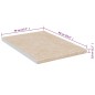 vidaXL Küchenarbeitsplatte Beige mit Marmor-Struktur 40x60x2,8 cm vidaXL Küchenarbeitsplatte Beige mit Marmor-Struktur 40x60x2,8 cm