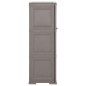 vidaXL Kunststoffschrank 40x43x125 cm Holzdesign Grau vidaXL Kunststoffschrank 40x43x125 cm Holzdesign Grau