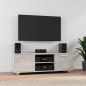 vidaXL TV-Schrank Betongrau 120x40,5x35 cm Holzwerkstoff vidaXL TV-Schrank Betongrau 120x40,5x35 cm Holzwerkstoff