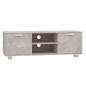 vidaXL TV-Schrank Betongrau 120x40,5x35 cm Holzwerkstoff vidaXL TV-Schrank Betongrau 120x40,5x35 cm Holzwerkstoff